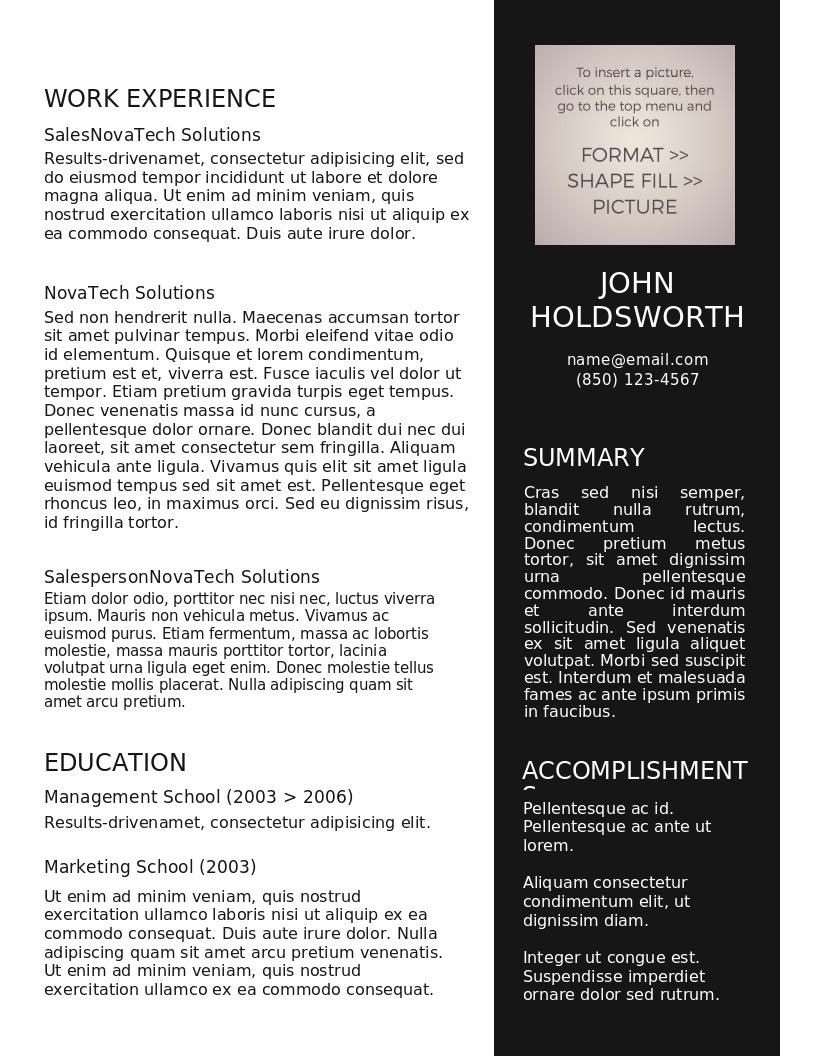 Fine Balance CV – Vorschau